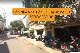 Bán nhà mặt tiền Lê Thị Riêng, Quận 1. DT: 11m x 15m 1T + 3L giá 91 tỷ