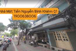Bán nhà MT Nguyễn Bỉnh Khiêm,Quận 1. DT : 4,2x19m 4 tầng. Giá 39 tỷ 