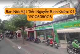 Mặt tiền Số 31A Đường Nguyễn Bỉnh Khiêm, Phường Đa Kao Quận 1. 65m2 giá 16 tỷ