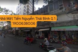 Bán nhà mặt tiền Nguyễn Thái Bình Q.1 P.COL DT: 80m2 , 4 lầu mới