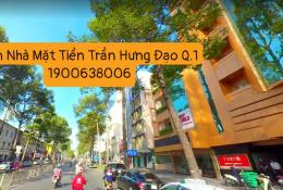 Bán nhà mặt tiền Trần Hưng Đạo, Quận 1, DT: 4.3m x 19m, 1T + 2L, gía: 43 tỷ