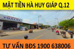 Nhà mặt tiền Hà Huy Giáp, P. Thạnh Lộc, Quận 12. Cho thuê 40tr/tháng