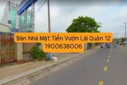 Bán nhà cấp 4 mặt tiền đường Vườn Lài, An Phú Đông Quận 12 DT 6x36m công nhận 218,3m2 giá 17,5 tỷ