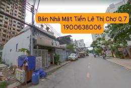 Bán lô đất MT Lê Thị Chợ, Phú Thuận, Q.7. DT 5x16m, SHR, GPXD giá TT 4.2 tỷ/nền