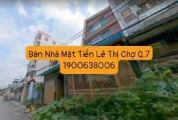 Duy nhất 5 lô đất Lê Thị Chợ, Phú Thuận, Q7, nằm gần chợ buôn bán sầm uất