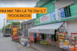 Đất rẻ Quận 7, ngay mặt tiền Lê Thị Chợ, Phú Thuận, 90m2, gần KDC Phú Mỹ, sổ riêng