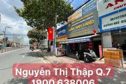 Bán nhà mặt tiền 3 lầu đoạn kinh doanh đẹp gần Lotte đường Nguyễn Thị Thập, Q7. DT 5x36m