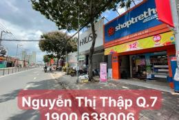Bán nhà góc 2 mặt tiền Nguyễn Thị Thập, Quận 7, DT 16 x 43m, giá 120 tỷ, vị trí đẹp căn góc