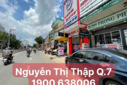 Cần bán nhà mặt đường Nguyễn Thị Thập, P Tân Phú, Quận 7 DT: 10m x 28m nở hậu 16m