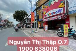 Cần bán nhà mặt tiền Nguyễn Thị Thập, P. Tân Quy quận 7, DT 8 x 28m nhà 1trệt 2lầu đang cho thuê