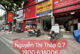 Bán nhà mặt tiền Nguyễn Thị Thập, P.Tân Quy, Q7. Diện tích: 5x36,5m, đang cho ngân hàng thuê cao