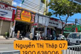 Bán nhà mặt tiền Nguyễn Thị Thập, P Tân Phong, Quận 7, DT 3 x 16.5m, nhà 1 trệt, 1 lửng, 3 lầu
