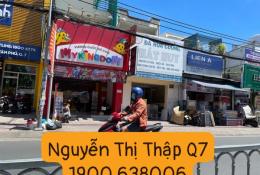 Bán nhà mặt tiền Nguyễn Thị Thập vị trí đẹp 10*28m, Q7 giá 66 tỷ