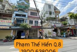 Nhà (7.3*30m) mặt tiền kinh doanh Phạm Thế Hiển, P.6, Q.8