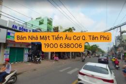 bán nhà mặt tiền 811 Âu Cơ, Tân Phú ,18 tỷ